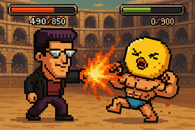 【クロスオーバーバトル】戸愚呂（弟） VS ぴえヨン！！勝つのはどっちだ！？