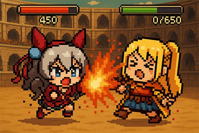 【クロスオーバーバトル】タマモクロス VS ゼウスルビー！！勝つのはどっちだ！？