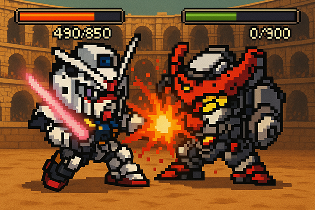 【ifバトル】白いガンダム VS GQuuuuuuX!!勝つのはどっちだ!?